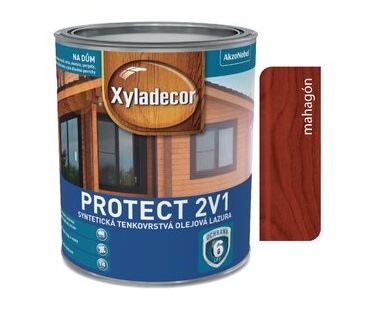 Xyladecor Protect 2v1 mahagón 0,75L