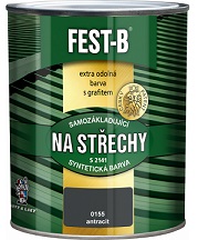 FEST-B 2v1 na strechy antracit 0155 12kg