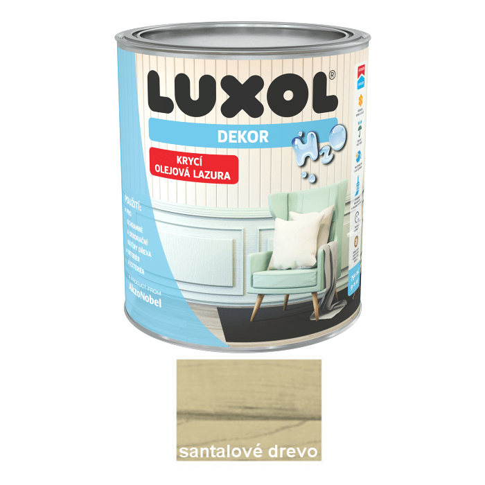 Luxol Dekor Santalové drevo 0,75l
