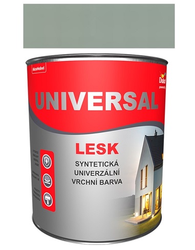 Dulux Universal lesk šedá pastelová 1010 0,75L