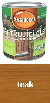 Xyladecor Ošetrujúci olej Týk 0,75L